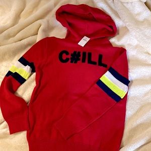 GAP Kids C#ILL Red Sweater. Cotton/Nylon/Wool. Size M (8-9 years old)